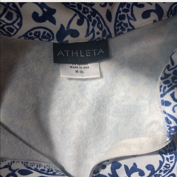 Athleta printed boho light pullover sweater xl - Picture 4 of 6